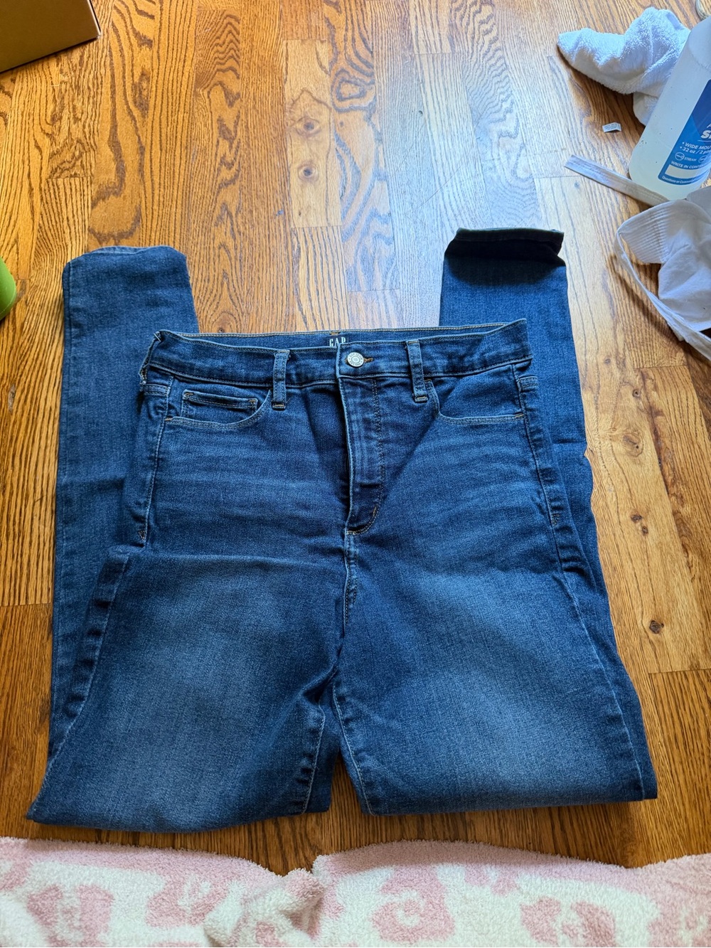 GAP Women's Indigo Stretch High-Rise Skinny Jeans
